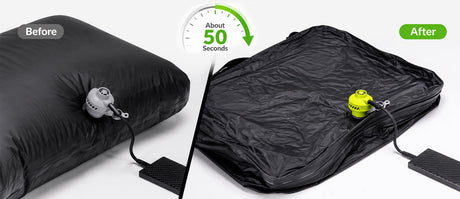 How to Use an Electric Pump with Travel Vacuum Bags？