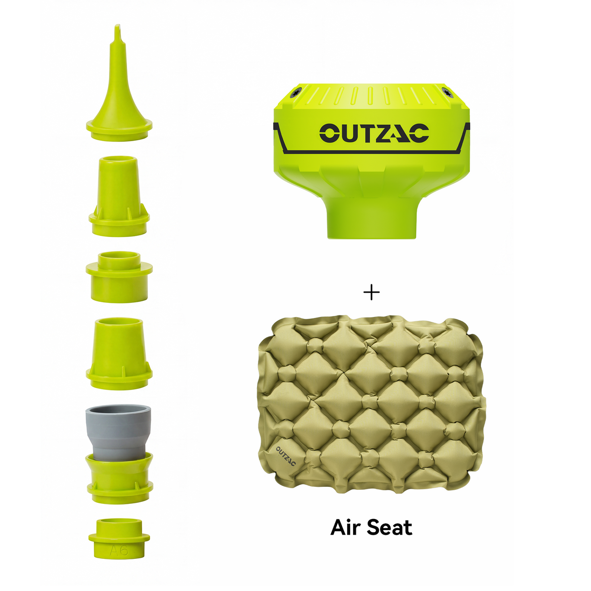 OUTZAC PICO PUMP - The 1 oz Mini Air Pump for Camping