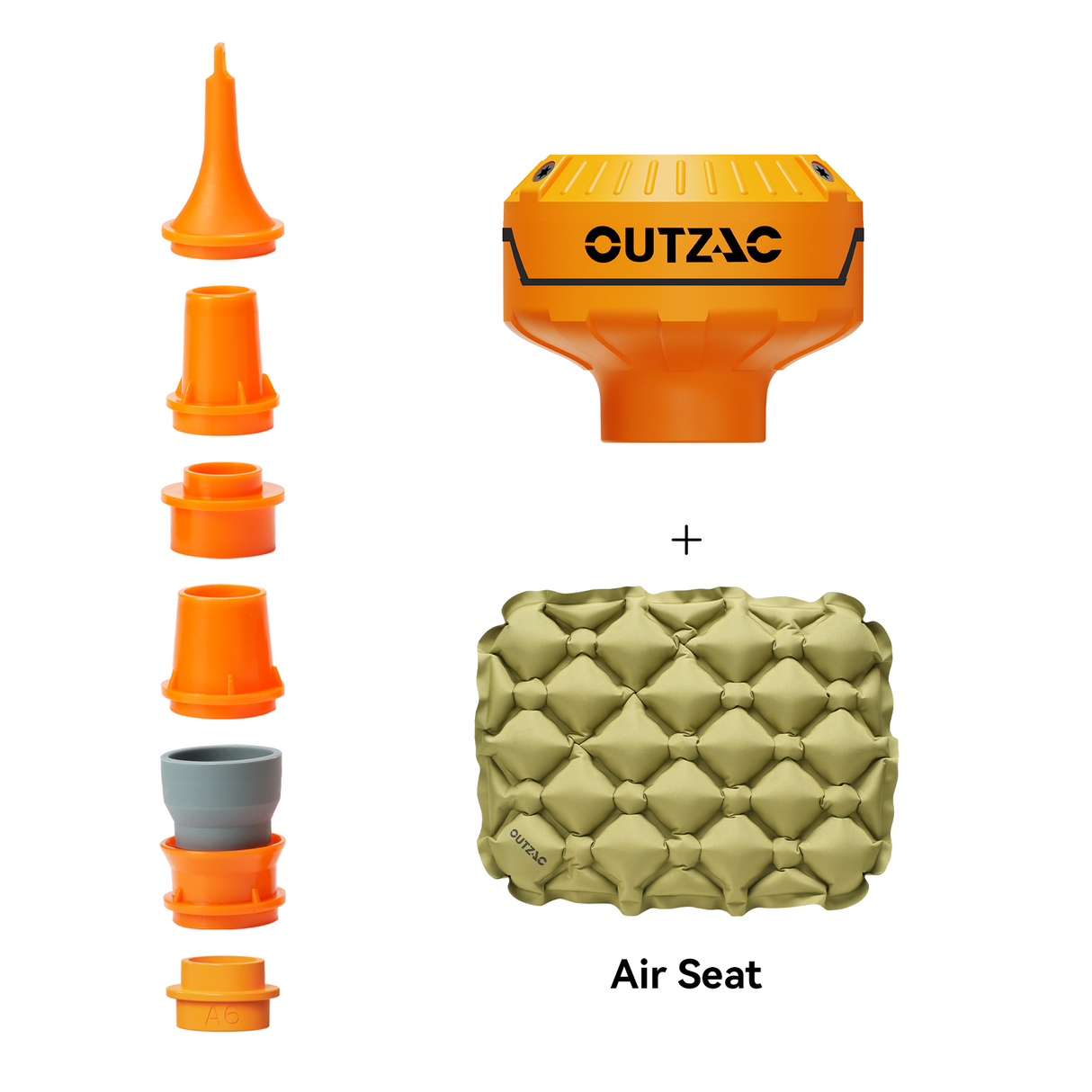 OUTZAC PICO PUMP - The 1 oz Mini Air Pump for Camping